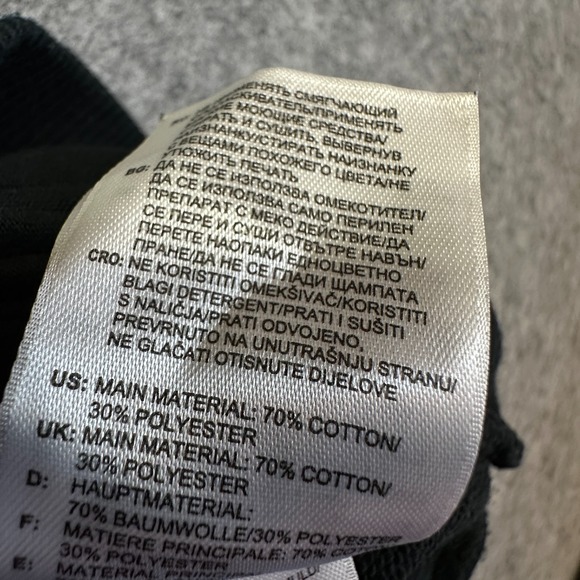 Adidas Originals Black Trefoil Sweatshirt Floral Logo Crewneck Men's M - Picture 14 of 16